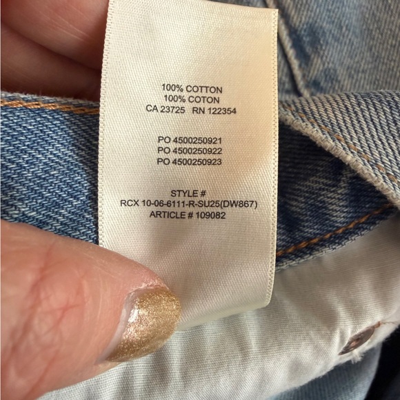 Aritzia Denim Forum The Farrah Hi-Rise Wide Jean 28 - Picture 7 of 8